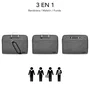 Subblim Maletín Business Laptop Sleeve 13,3-14 pulg Gris